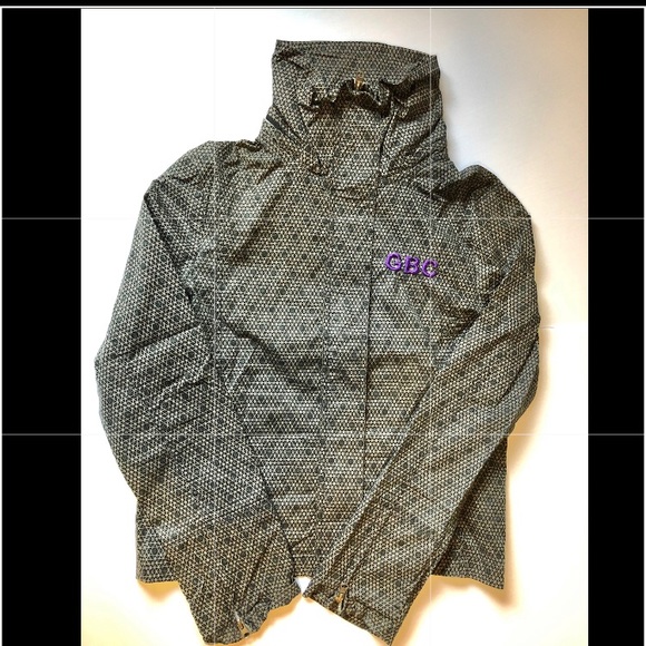 JACKET funnel collar with built-in hood M/M EUC - Picture 7 of 7